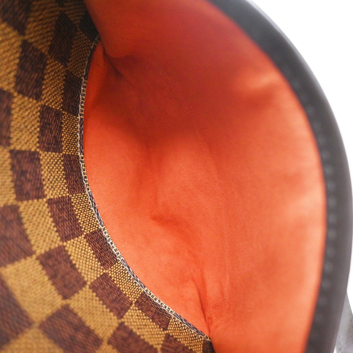 Louis Vuitton Ipanema Damier Brown Leather Shoulder Bag Bag (Pre-Owned)