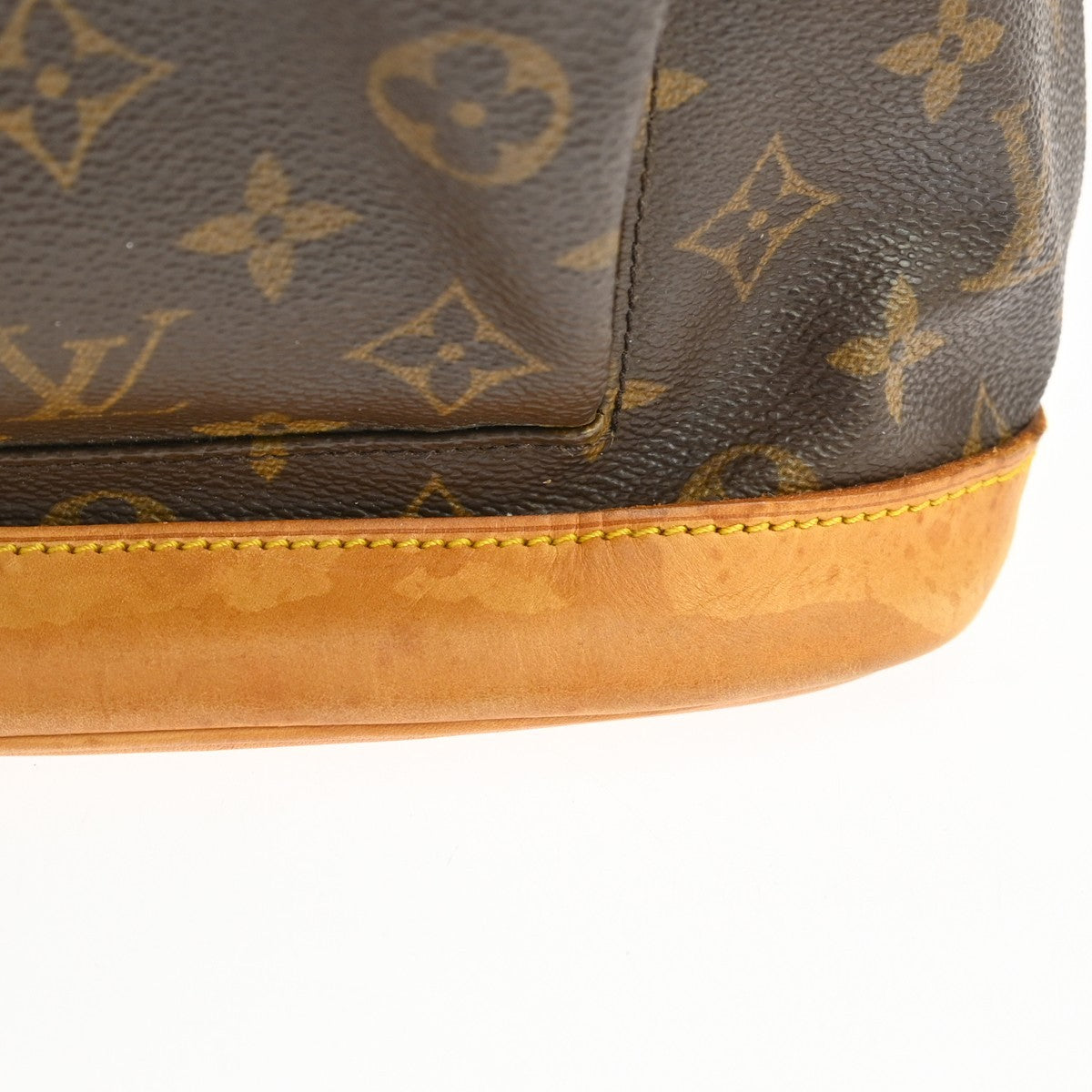 Louis Vuitton Vintage Montsouris Monogram Canvas Brown Canvas Backpack Bag (Pre-Owned)