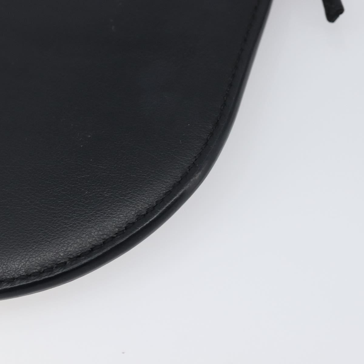 Fendi O'lock Camera Leather Black Leather Shoulder Bag Bag (Pre-Owned)