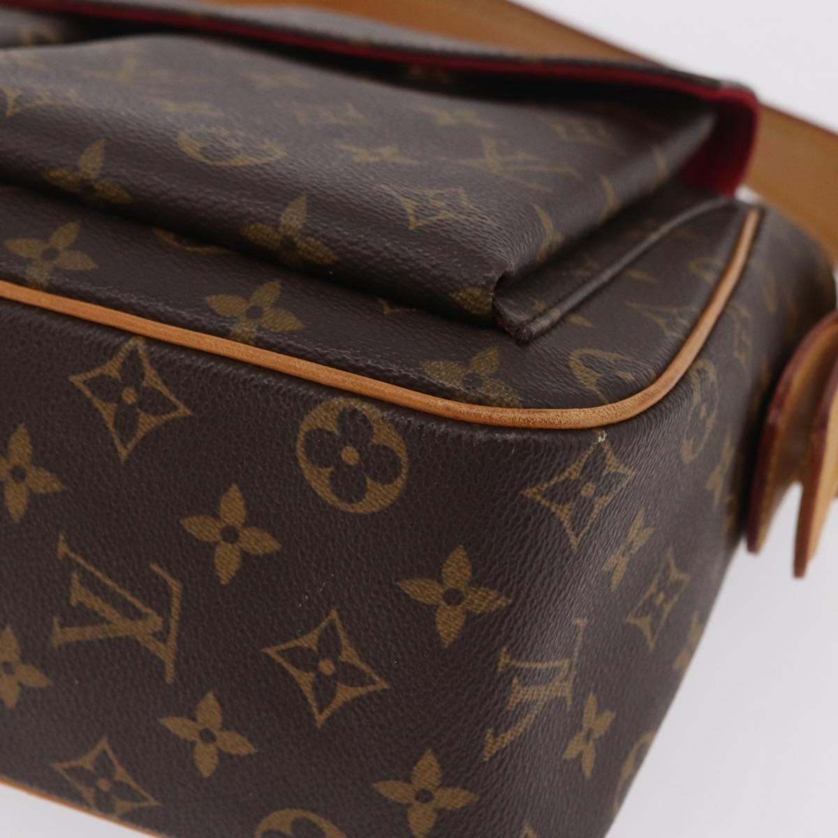 Louis Vuitton Viva Cite Monogram Canvas Brown Canvas Handbag (Pre-Owned)