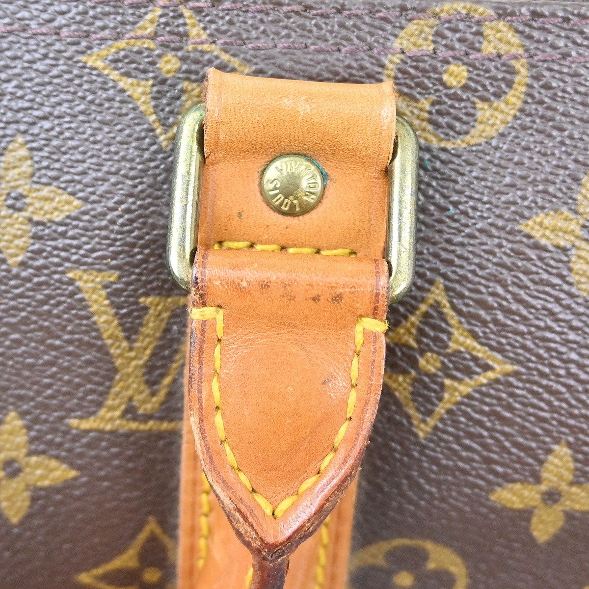 Louis Vuitton Keepall Monogram Canvas Brown Canvas Travel Bag Bag (Pre-Owned)