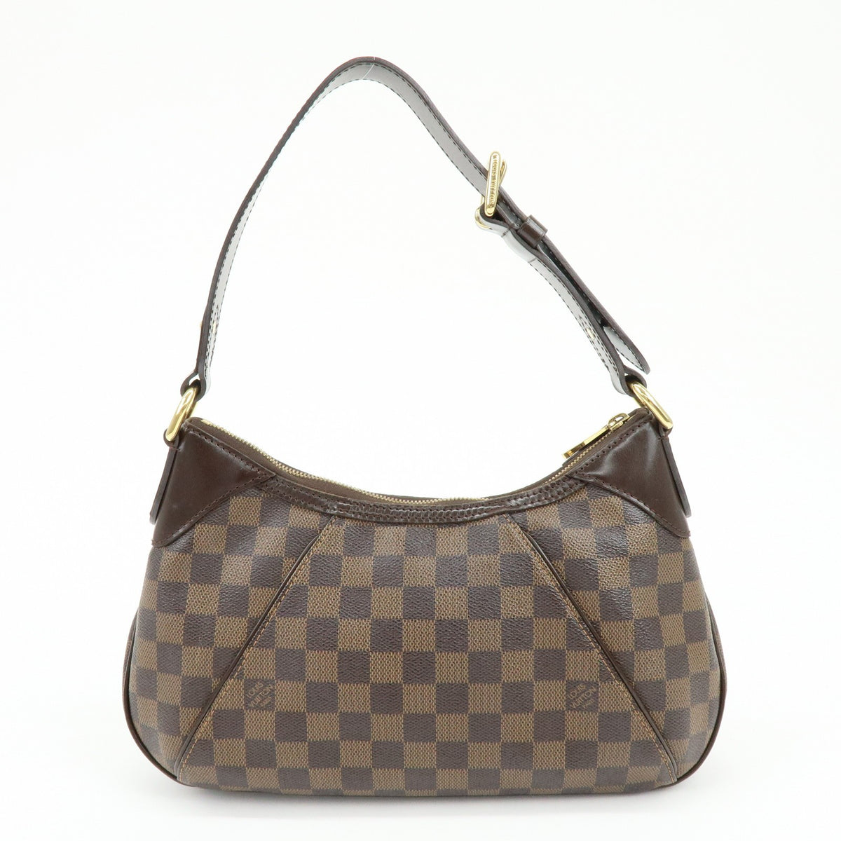 Louis Vuitton Thames Damier Brown Canvas Handbag (Pre-Owned)