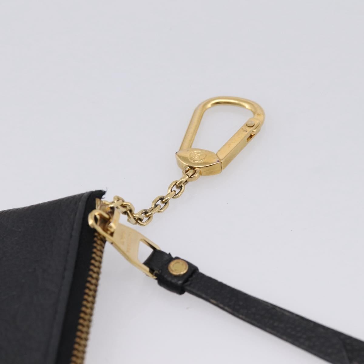 Louis Vuitton Key Monogram Empreinte Leather Black Leather Clutche & Pouche Bag (Pre-Owned)