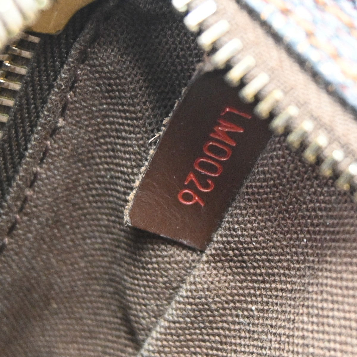 Louis Vuitton Olav Damier Ebene Brown Canvas Shoulder Bag Bag (Pre-Owned)