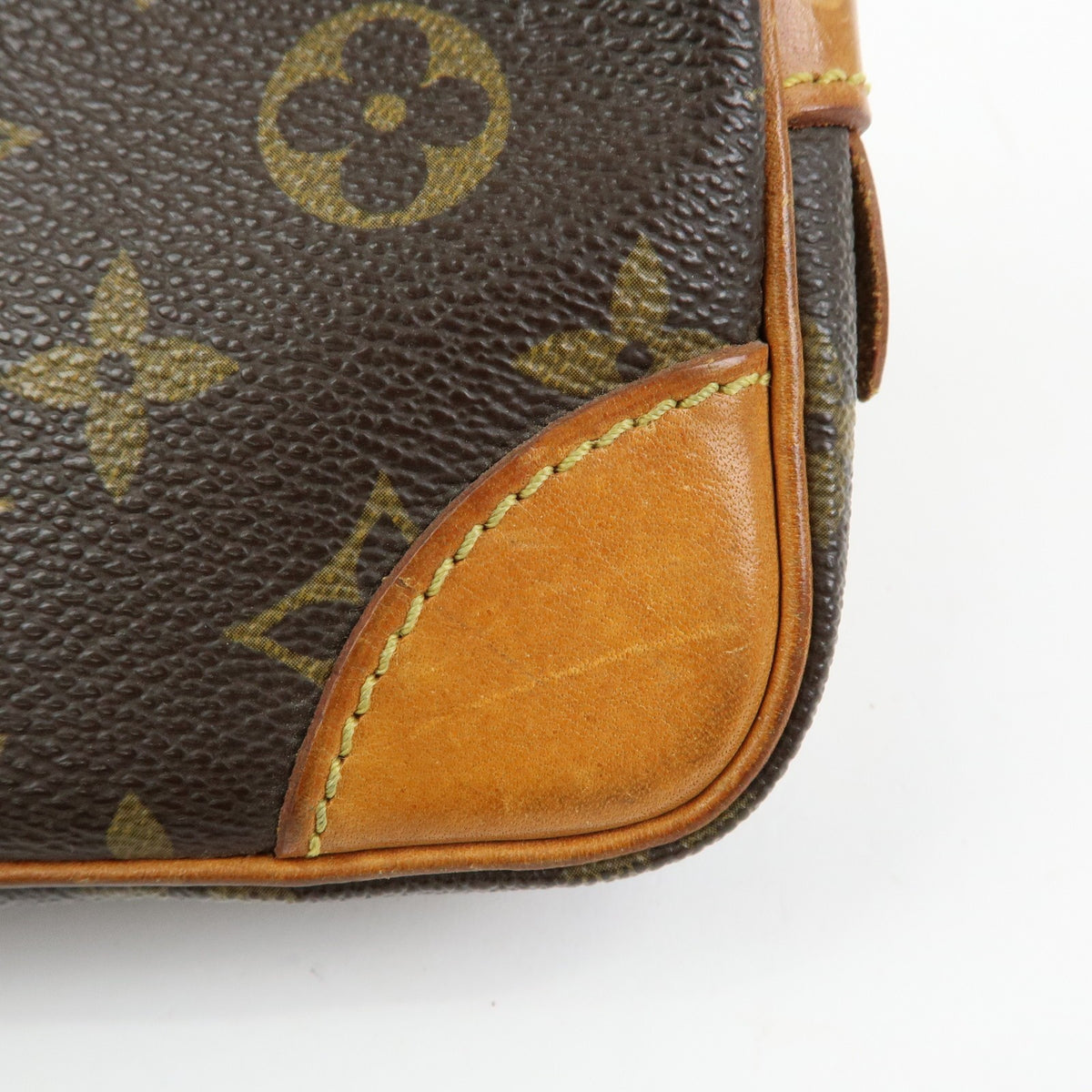 Louis Vuitton Marly Dragonne Clutch Monogram Canvas Brown Canvas Clutche & Pouche Bag (Pre-Owned)