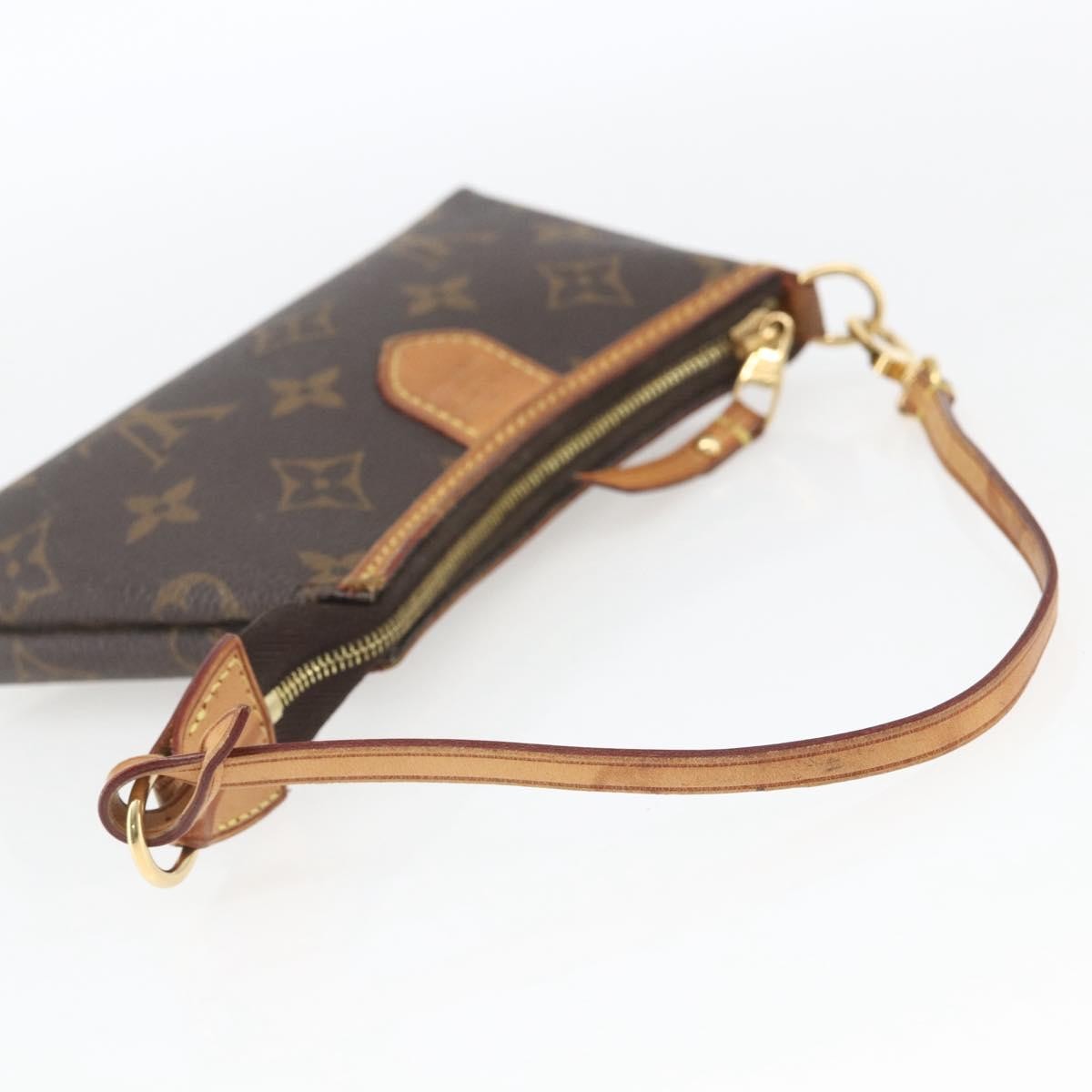 Louis Vuitton Delightful Pochette Monogram Canvas Brown Canvas Clutche & Pouche Bag (Pre-Owned)