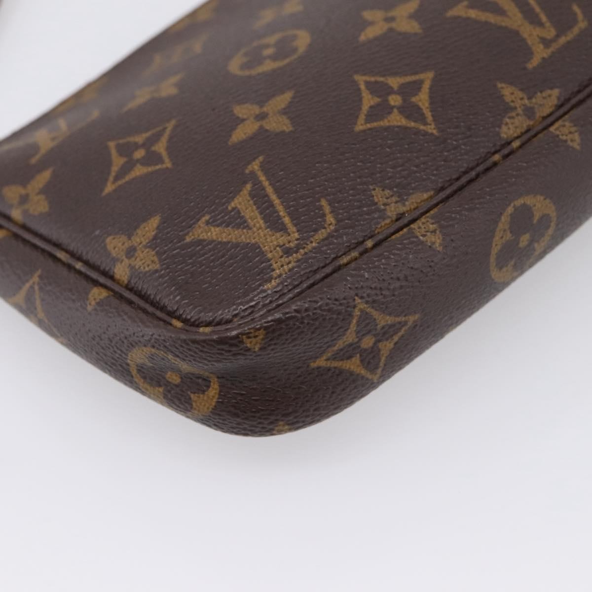 Louis Vuitton Pochette Accessoires Nm Monogram Canvas Brown Canvas Clutche & Pouche Bag (Pre-Owned)
