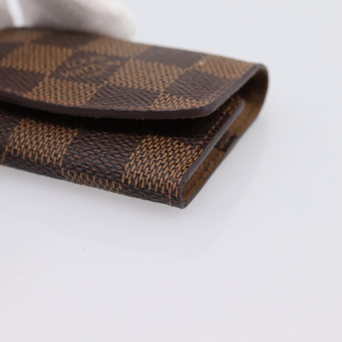 Louis Vuitton Cuff Case Monogram Damier Brown Canvas Wallets Accessory (Pre-Owned)