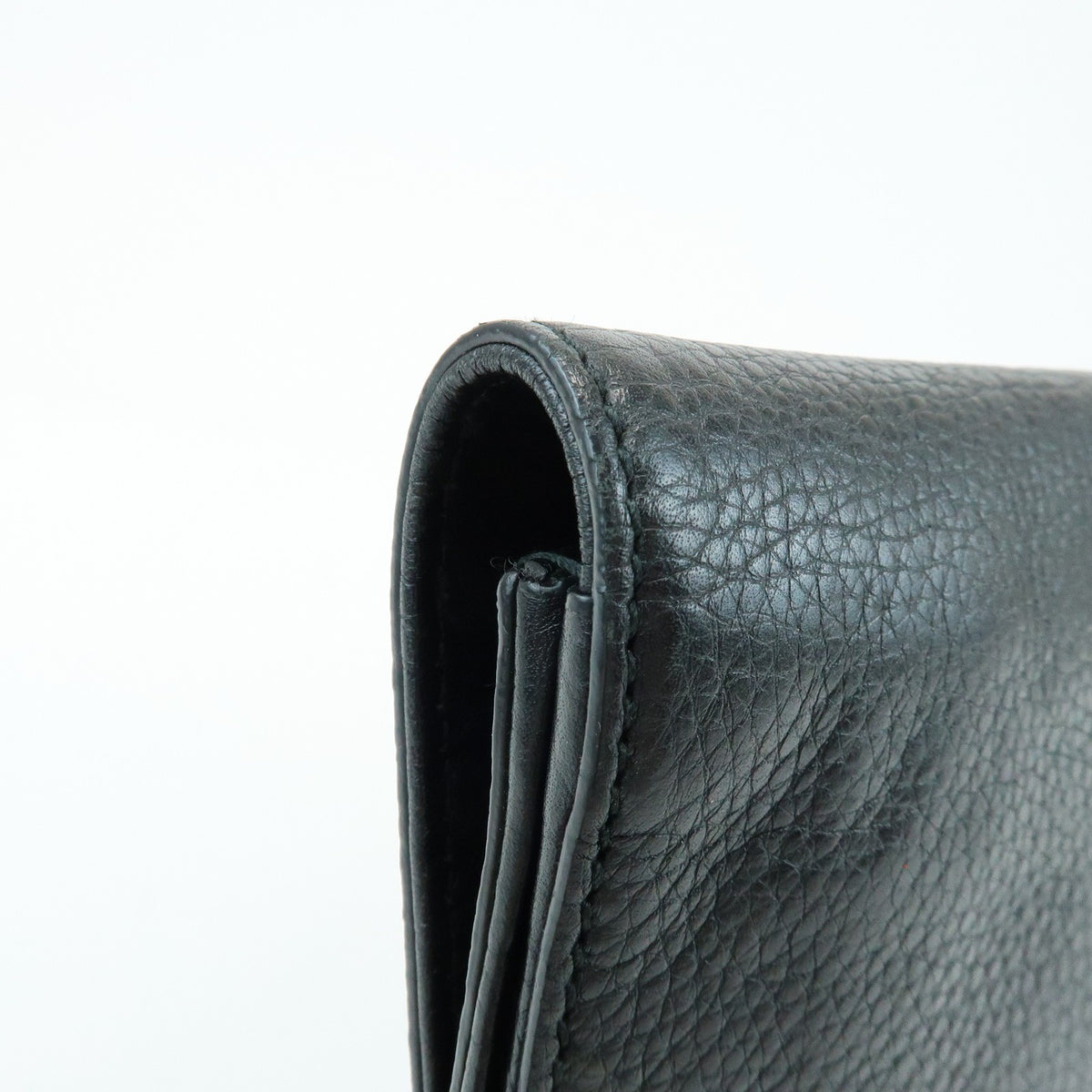 Gucci Soho Clutch Leather Black Leather Clutche & Pouche Bag (Pre-Owned)