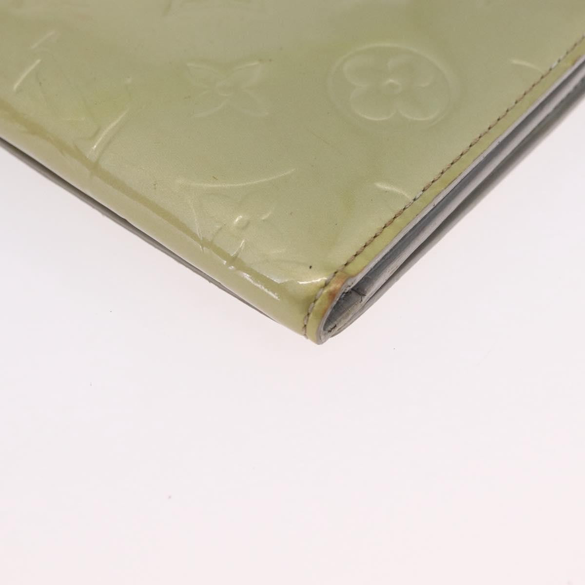 Louis Vuitton Walker Monogram Vernis Gray Patent_Leather Wallets Accessory (Pre-Owned)