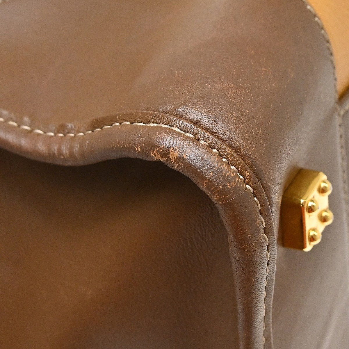 Loewe Amazona Leather Brown Leather Handbag (Pre-Owned)