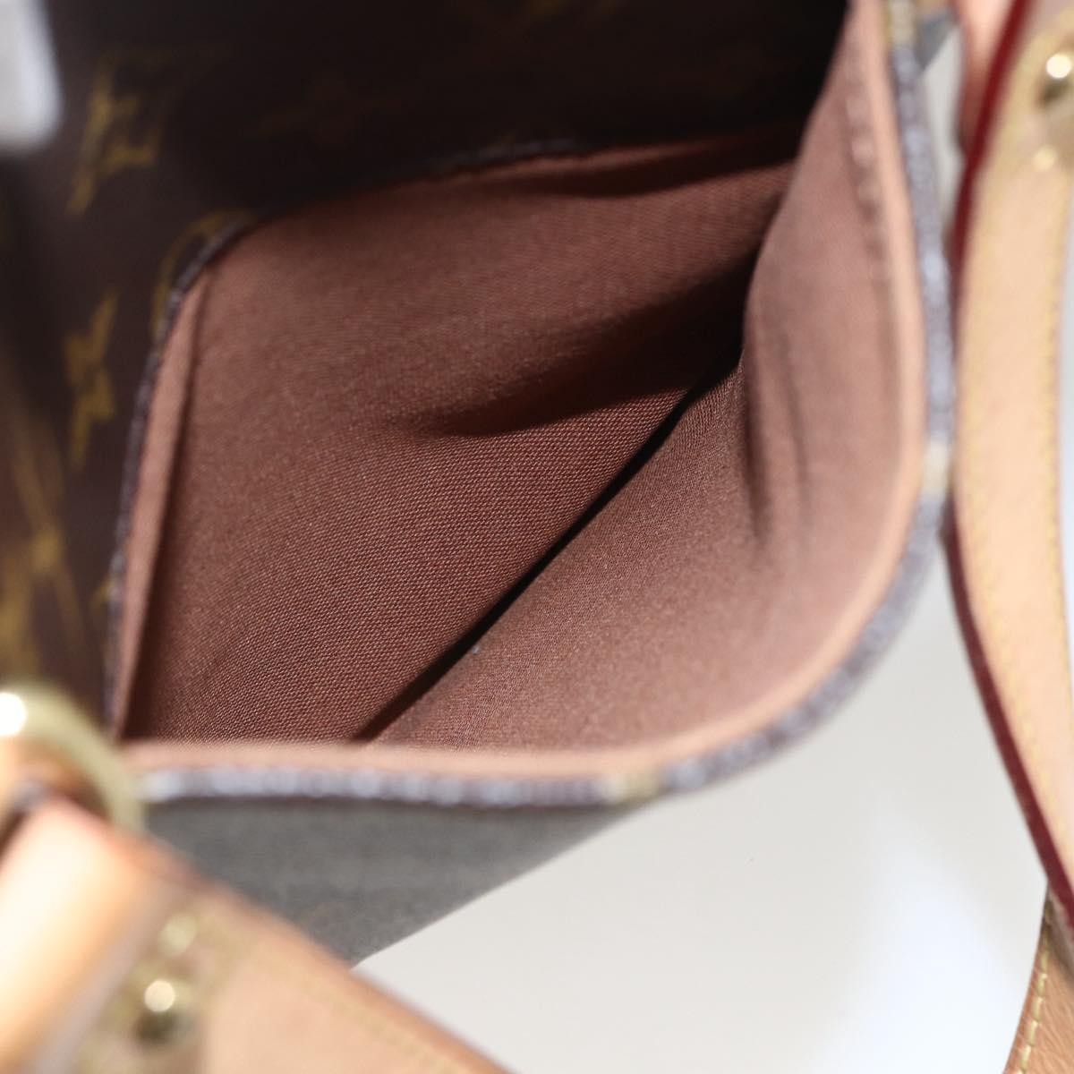 Louis Vuitton Odeon Monogram Canvas Brown Canvas Shoulder Bag Bag (Pre-Owned)