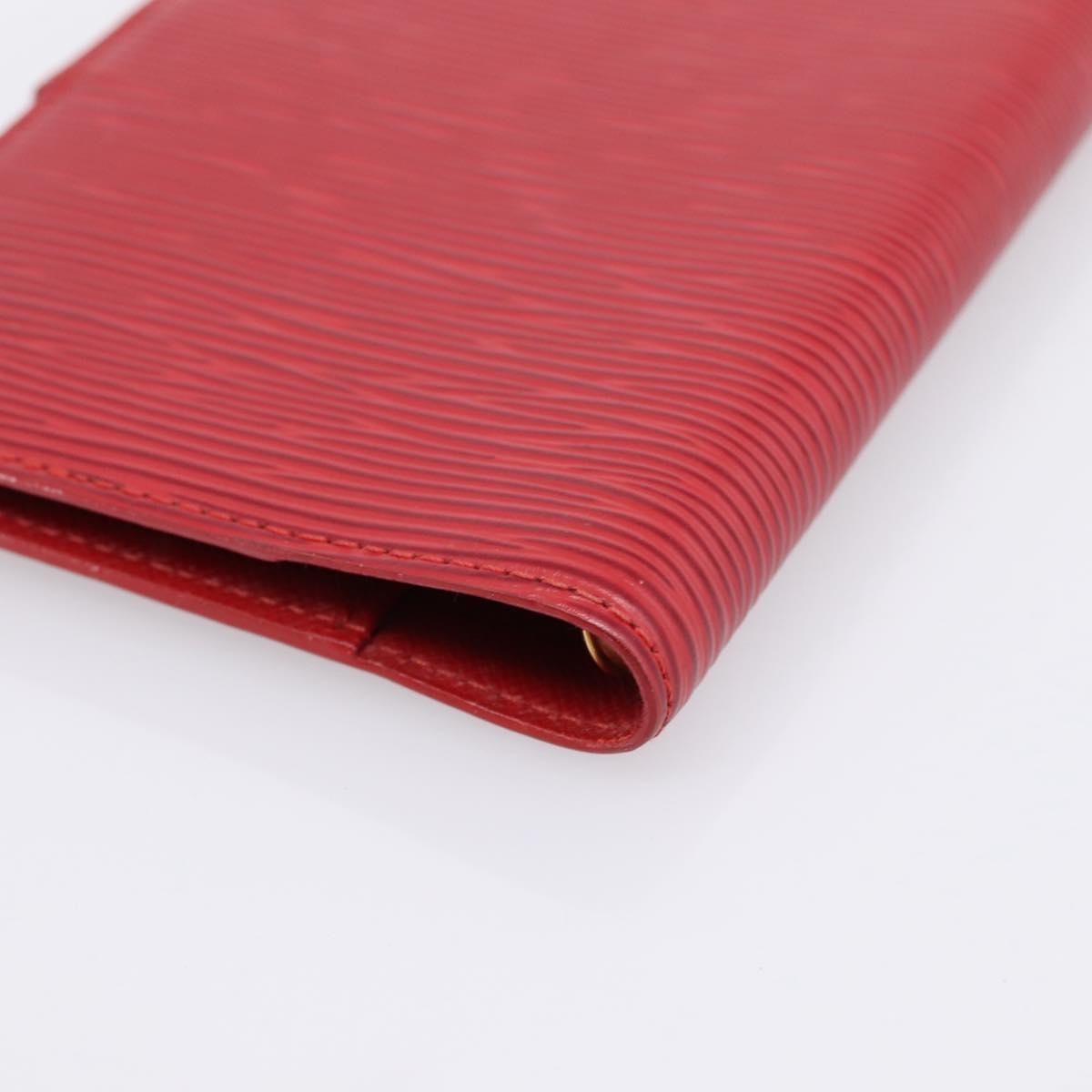 Louis Vuitton Agenda Cover Epi Red Leather Clutche & Pouche Bag (Pre-Owned)