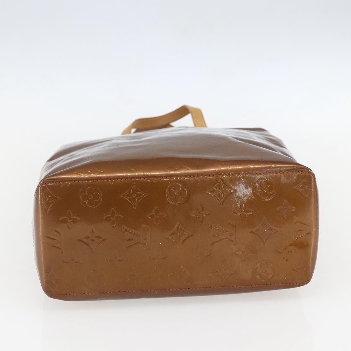 Louis Vuitton Reade Monogram Vernis Brown Patent_Leather Handbag (Pre-Owned)