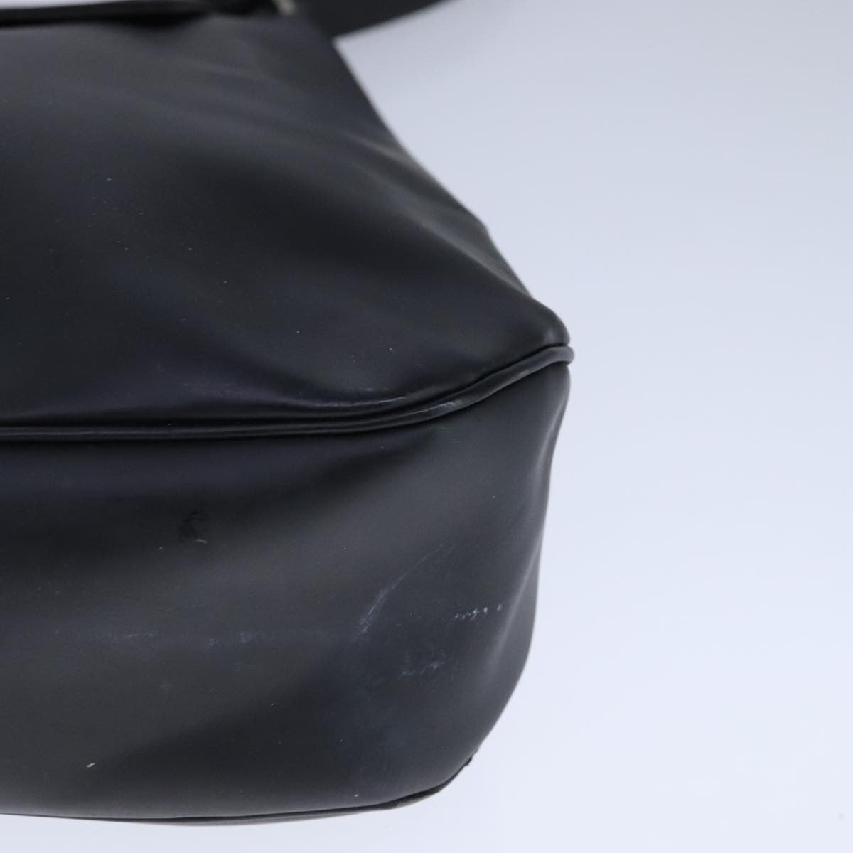 Salvatore Ferragamo Vara Leather Black Patent_Leather Shoulder Bag Bag (Pre-Owned)