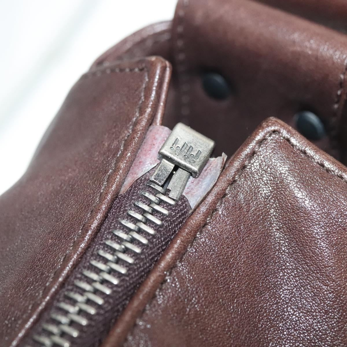Bottega Veneta Intrecciato Shoulder Leather Brown Leather Shoulder Bag Bag (Pre-Owned)
