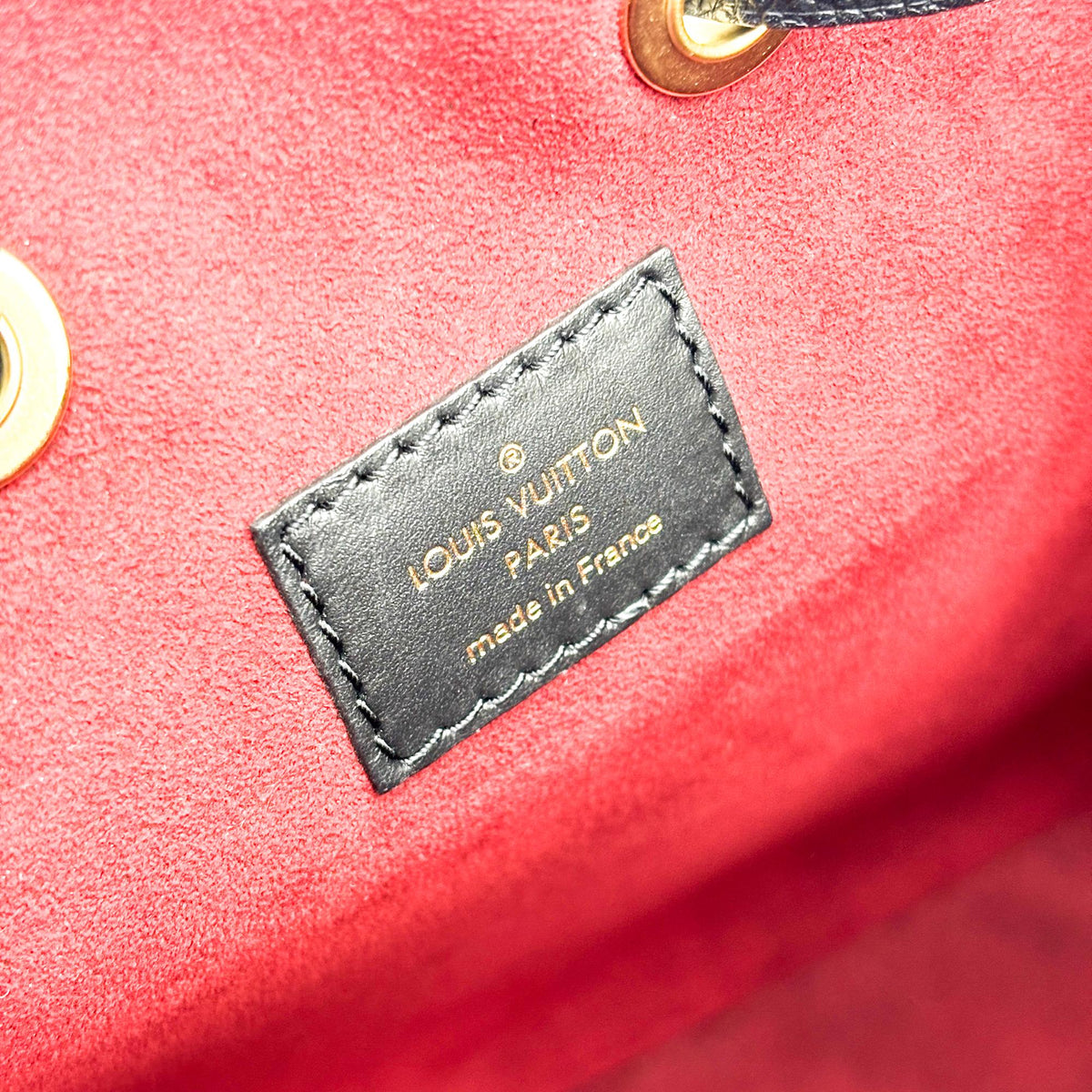 Louis Vuitton Neonoe Bicolor Monogram Empreinte Giant Black Leather Handbag (Pre-Owned)