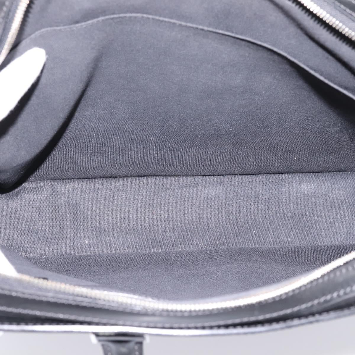 Louis Vuitton Bassano Epi Leather Black Leather Briefcase Bag (Pre-Owned)