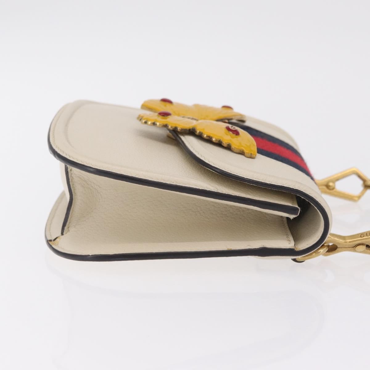 Gucci Totem Leather Beige Leather Shoulder Bag Bag (Pre-Owned)