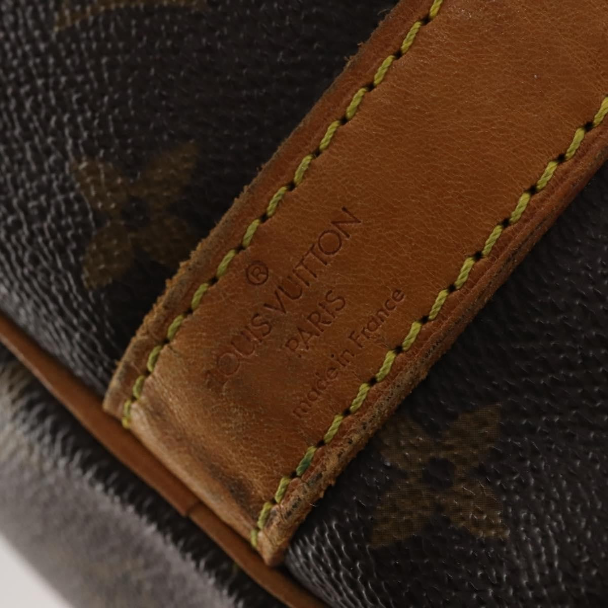 Louis Vuitton Keepall Bandouliere Monogram Canvas Brown Canvas Travel Bag Bag (Pre-Owned)
