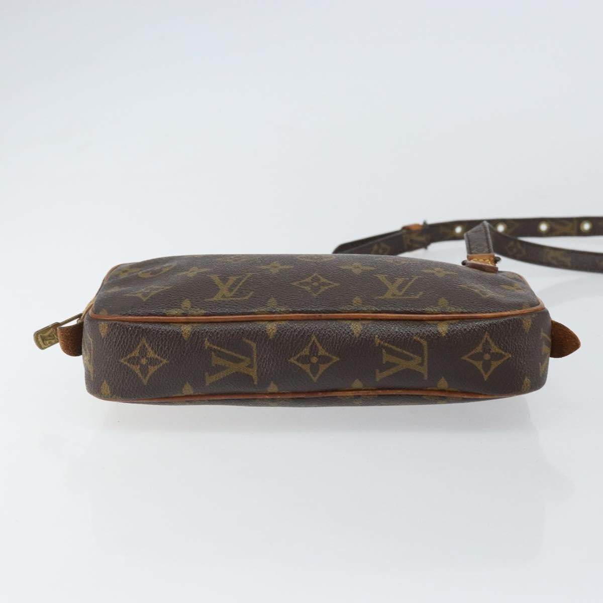 Louis Vuitton Pochette Marly Bandouliere Monogram Canvas Brown Canvas Shoulder Bag Bag (Pre-Owned)