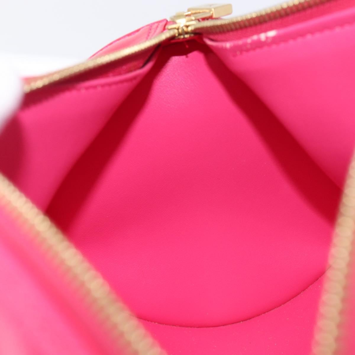 Louis Vuitton Bedford Monogram Vernis Pink Patent_Leather Handbag (Pre-Owned)
