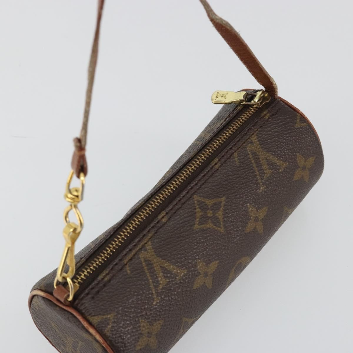 Louis Vuitton Pochette Papillon Monogram Brown Canvas Clutche & Pouche Bag (Pre-Owned)