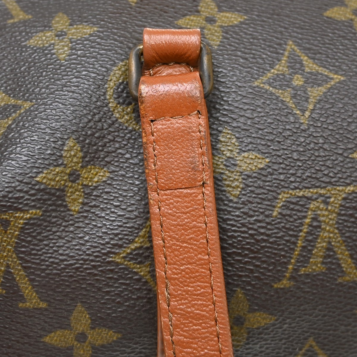Louis Vuitton Papillon Monogram Canvas Brown Canvas Handbag (Pre-Owned)