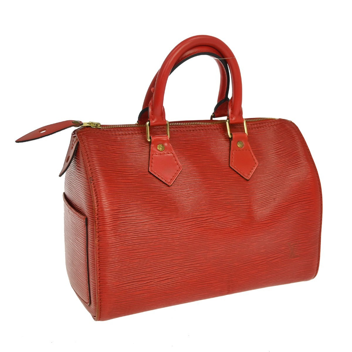 Louis Vuitton Speedy Epi Red Leather Handbag (Pre-Owned)