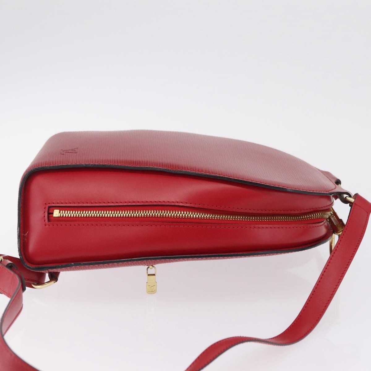 Louis Vuitton Mabillon Epi Leather Red Leather Backpack Bag (Pre-Owned)
