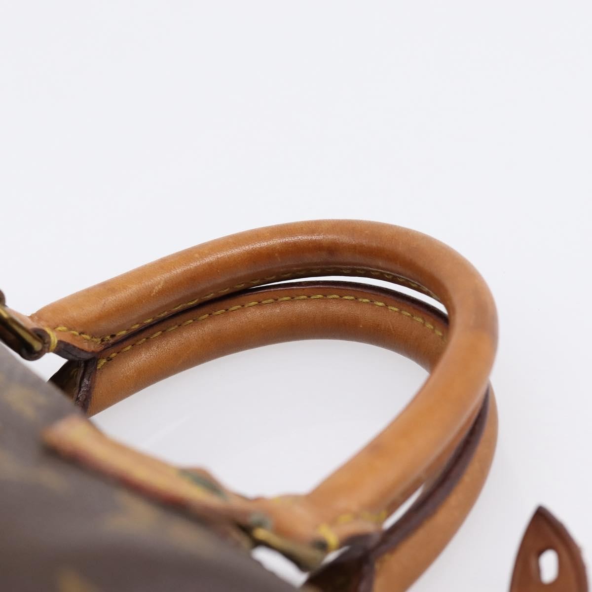 Louis Vuitton Speedy Mini Hl Monogram Canvas Brown Canvas Handbag (Pre-Owned)