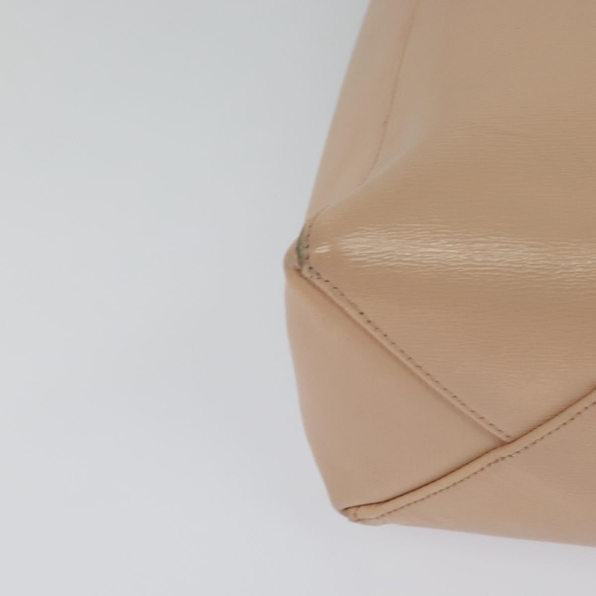Celine Vertical Cabas Tote Leather Pink Leather Tote Bag Bag (Pre-Owned)