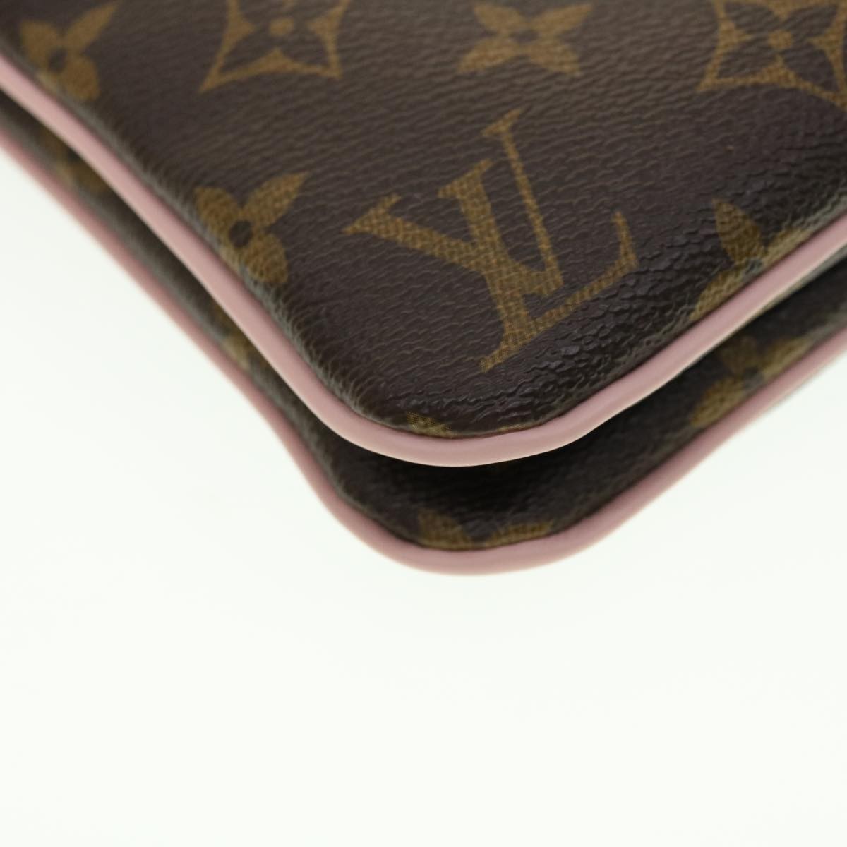 Louis Vuitton Double Zip Pochette Limited Edition Vivienne Xmas Monogram Canvas Brown Canvas Clutche & Pouche Bag (Pre-Owned)