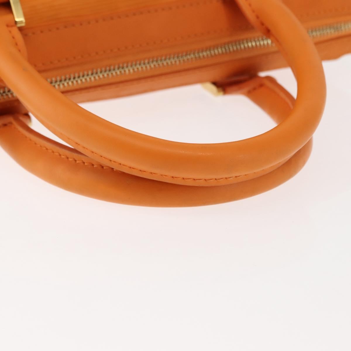 Louis Vuitton Danura Epi Orange Leather Handbag (Pre-Owned)