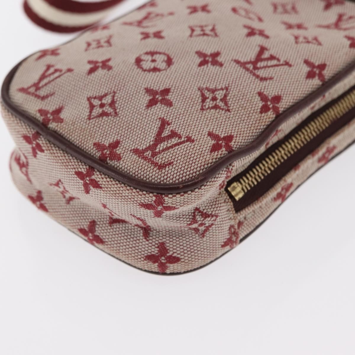 Louis Vuitton Camera Mini Lin Red Canvas Clutche & Pouche Bag (Pre-Owned)