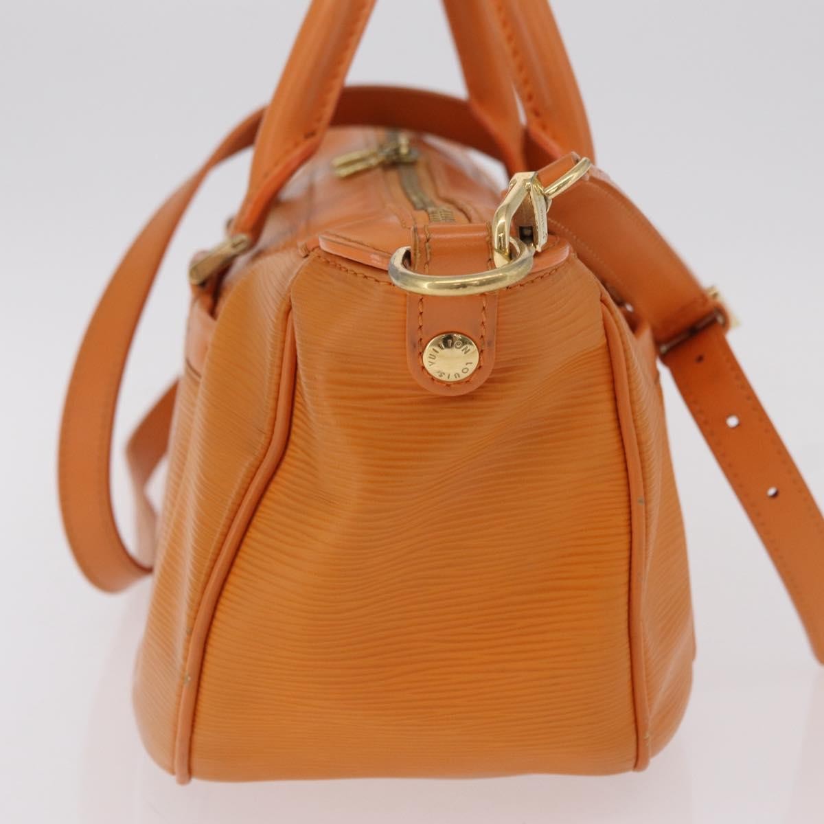 Louis Vuitton Dhanura Epi Leather Orange Leather Handbag (Pre-Owned)