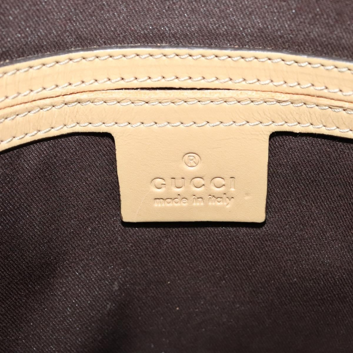 Gucci Flap Messenger Gg Coated Canvas Beige Pvc Shoulder Bag Bag (Pre-Owned)