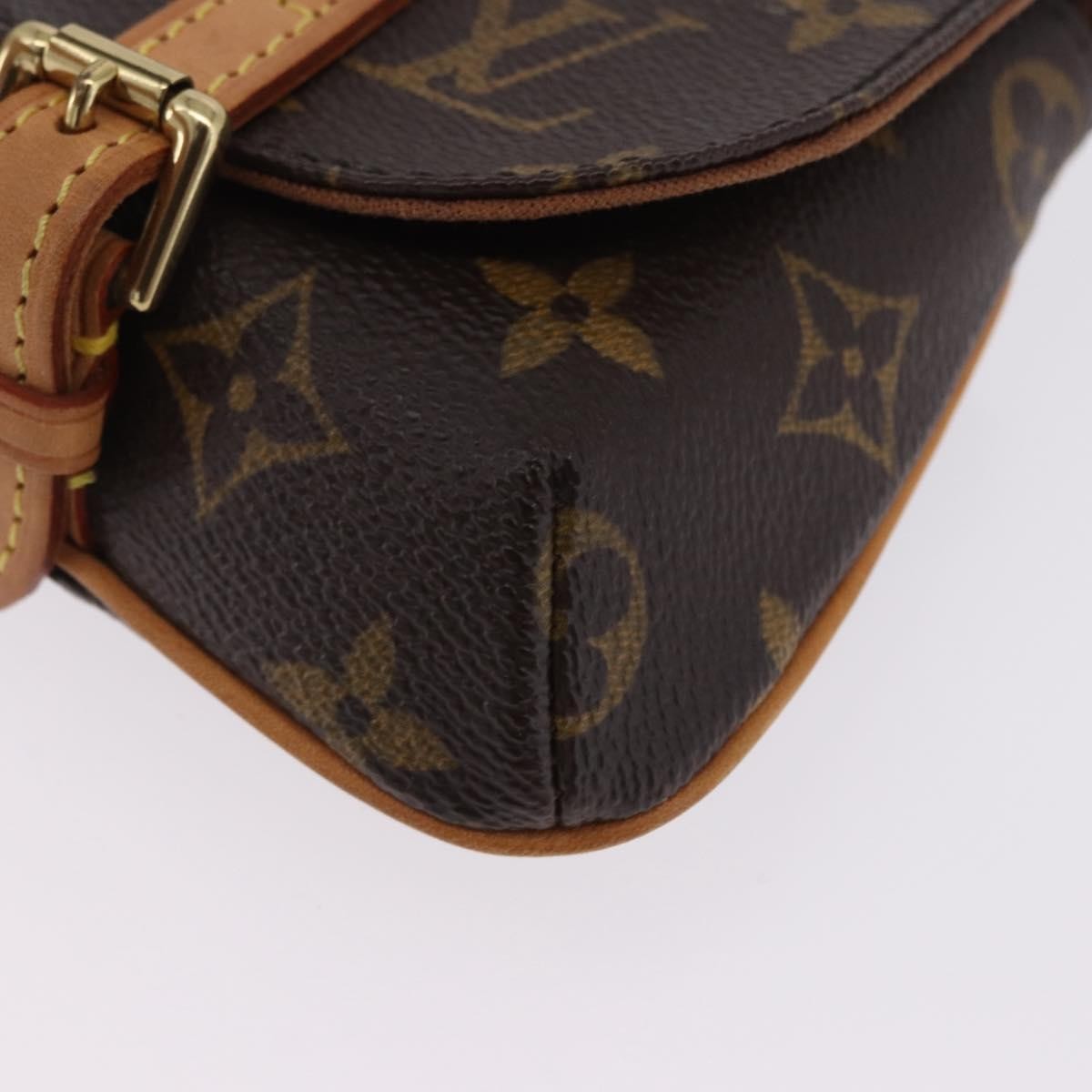 Louis Vuitton Marelle Waist Monogram Canvas Brown Canvas Handbag (Pre-Owned)
