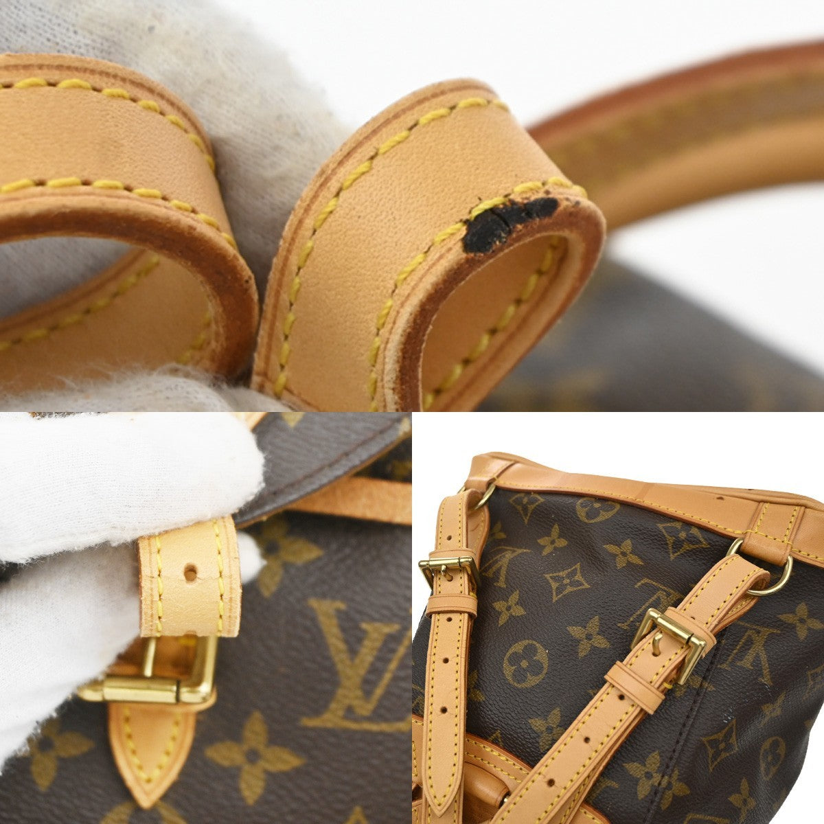 Louis Vuitton Montsouris Nnm Monogram Canvas Brown Canvas Backpack Bag (Pre-Owned)