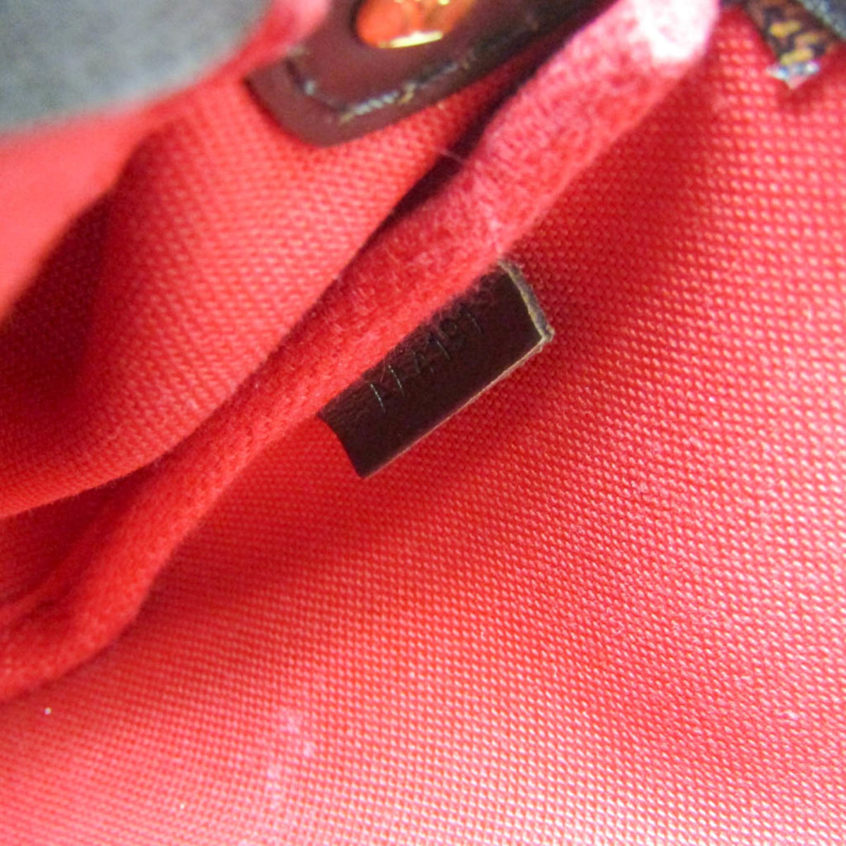 Louis Vuitton Eva Damier Brown Canvas Handbag (Pre-Owned)