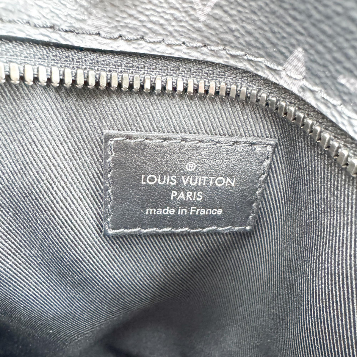 Louis Vuitton Grand Sac Monogram Jacquard Black Canvas Handbag (Pre-Owned)