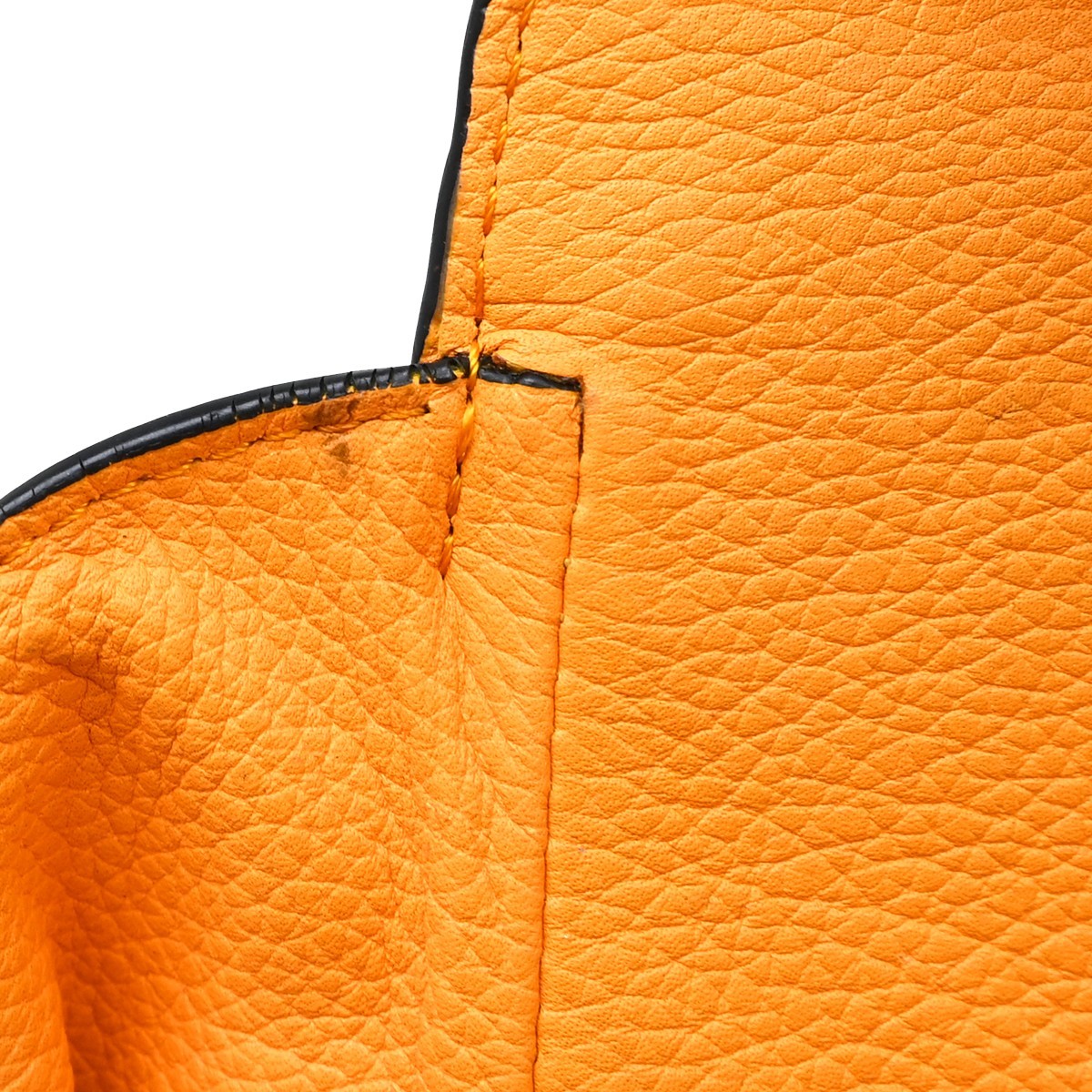Loewe Hammock Leather Orange Leather Handbag (Pre-Owned)