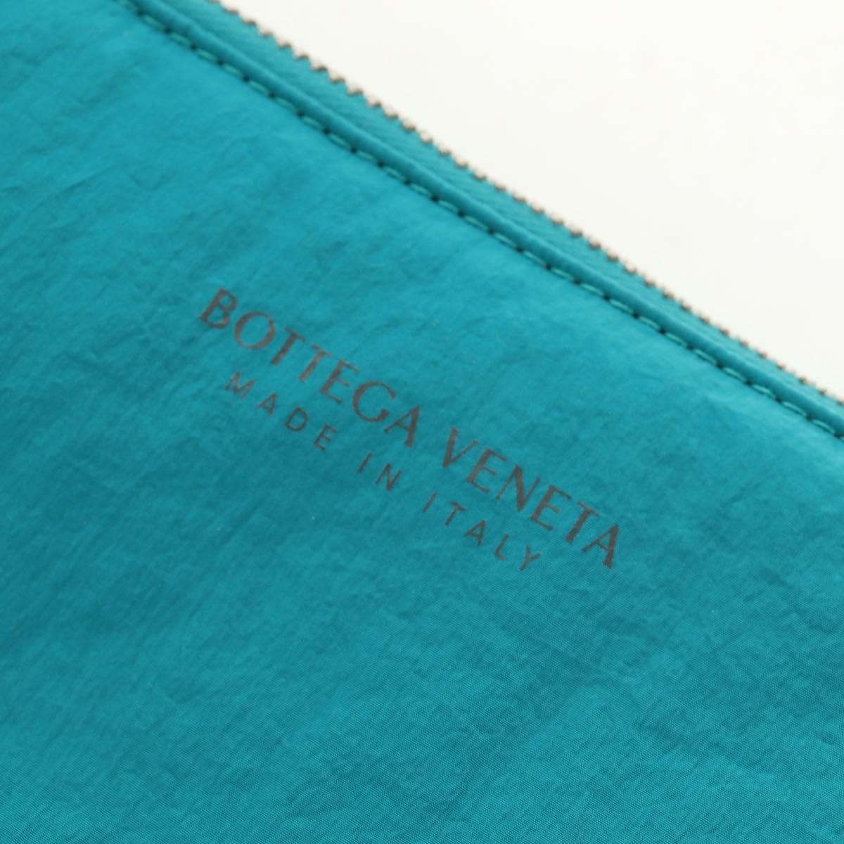 Bottega Veneta Padded Tech Cassette Intrecciato Nylon Blue Nylon Crossbody Bag Bag (Pre-Owned)