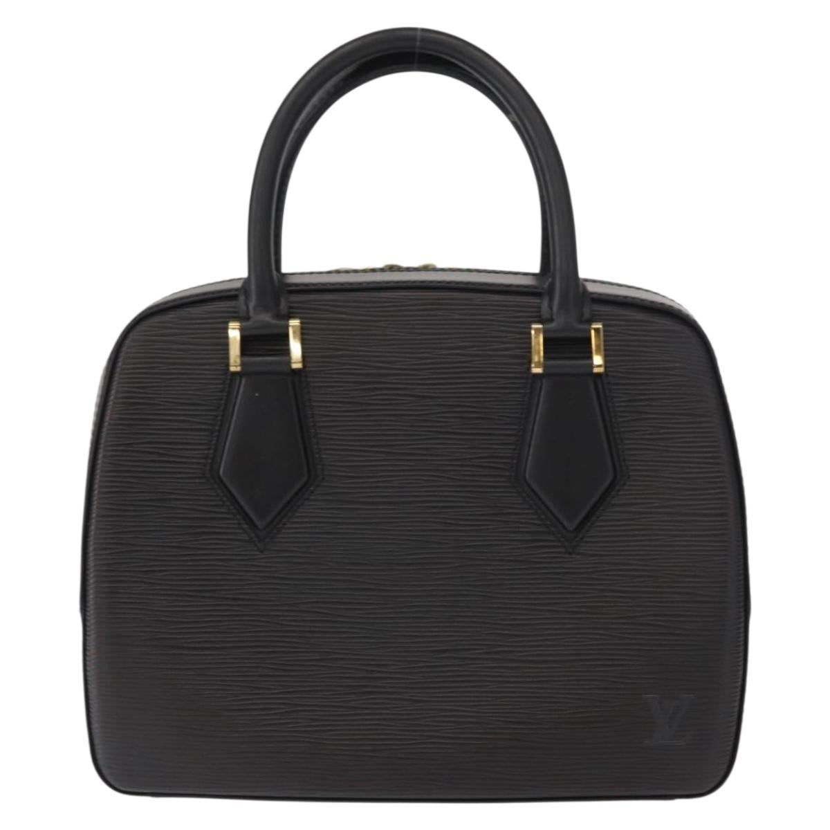 Louis Vuitton Sablons Epi Leather Black Leather Handbag (Pre-Owned)