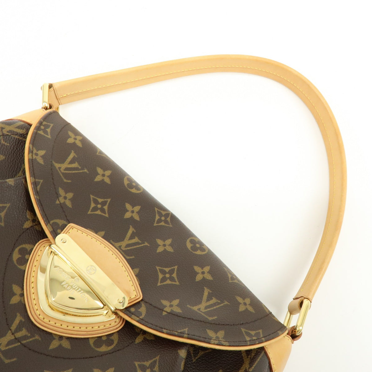 Louis Vuitton Beverly Monogram Canvas Brown Canvas Handbag (Pre-Owned)