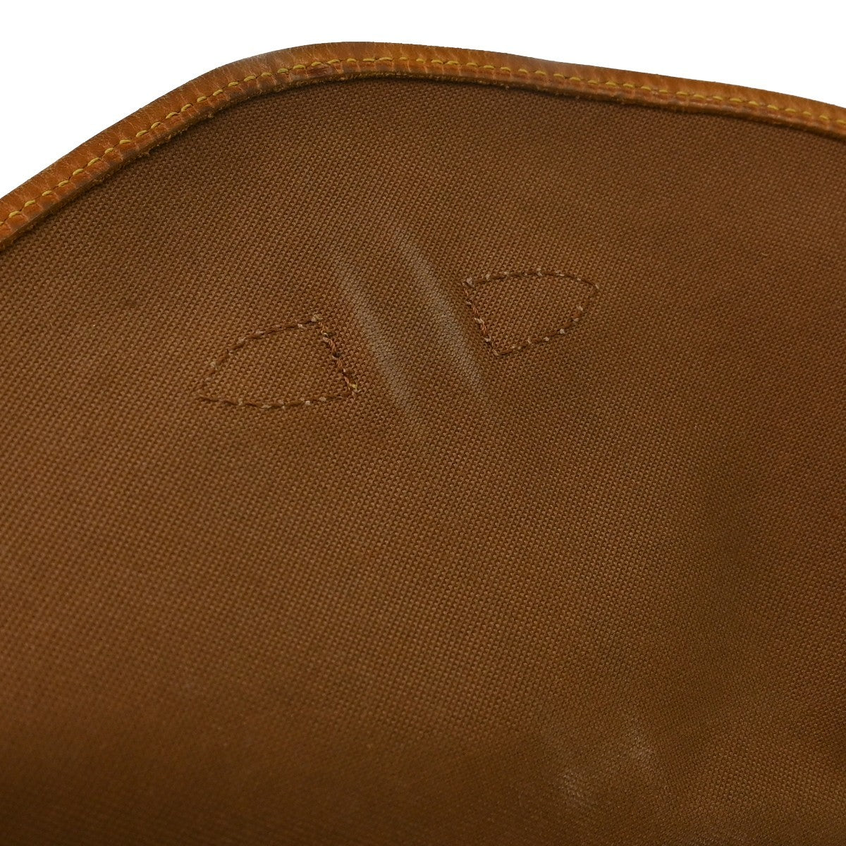 Louis Vuitton Saumur Monogram Brown Canvas Shoulder Bag Bag (Pre-Owned)