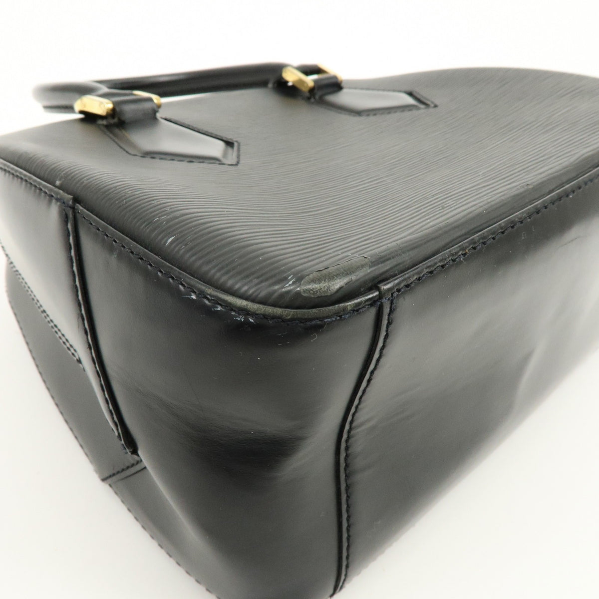 Louis Vuitton Sablons Epi Leather Black Leather Handbag (Pre-Owned)