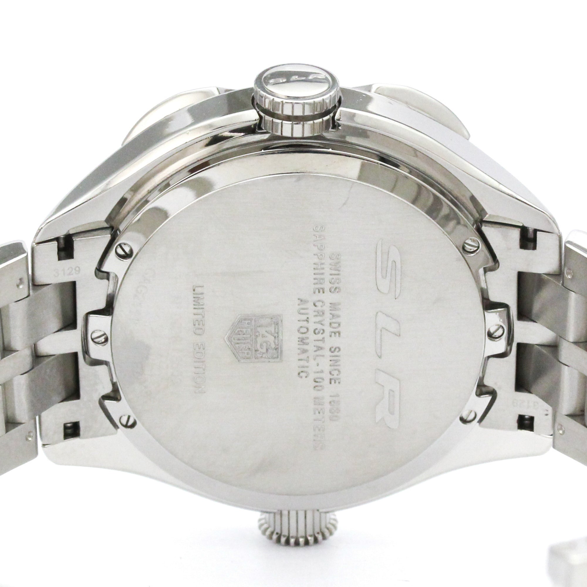 Tag Heuer Slr For Mercedes-Benz Stainless Steel Watch (Pre-Owned)