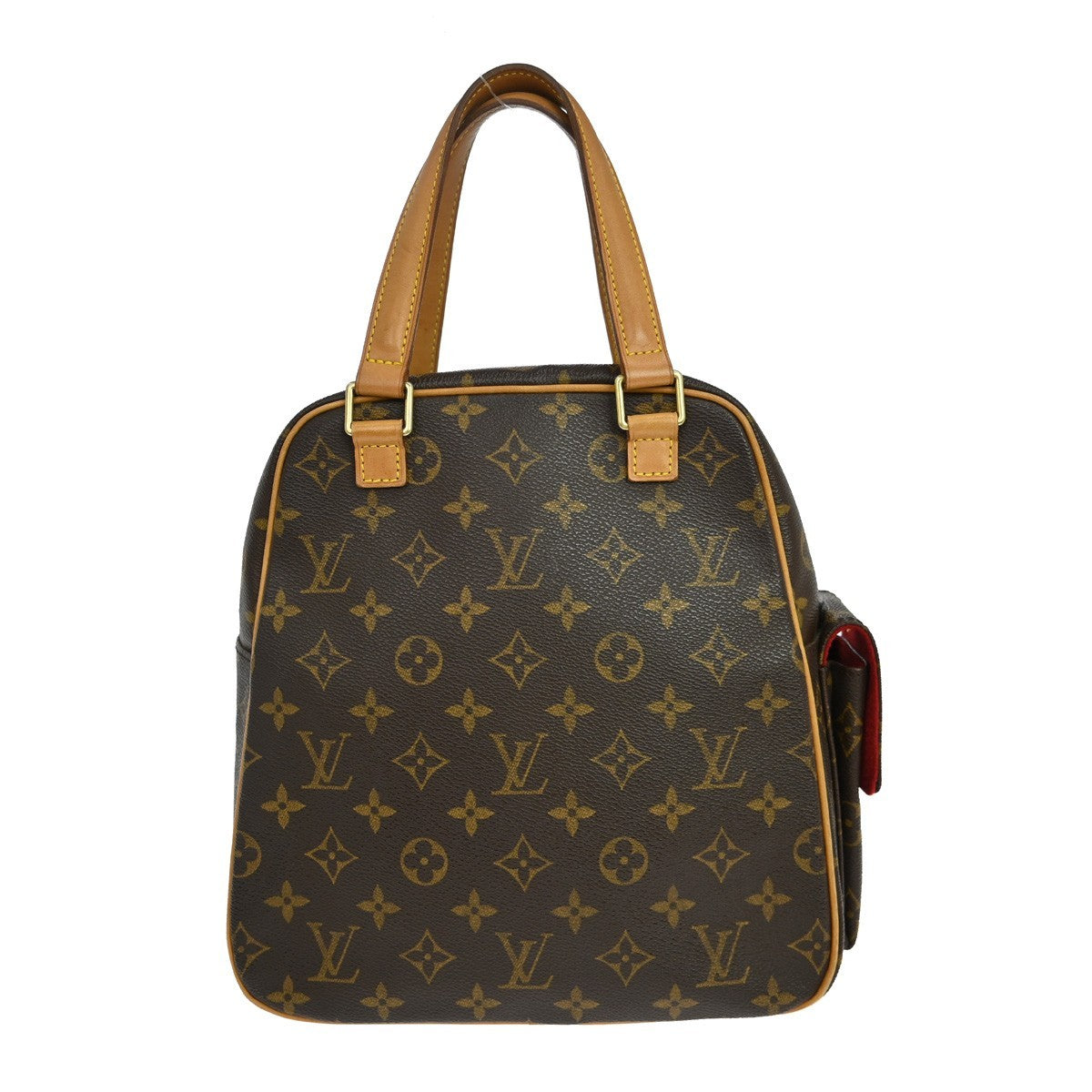 Louis Vuitton Excentri-Cite Monogram Canvas Brown Canvas Handbag (Pre-Owned)