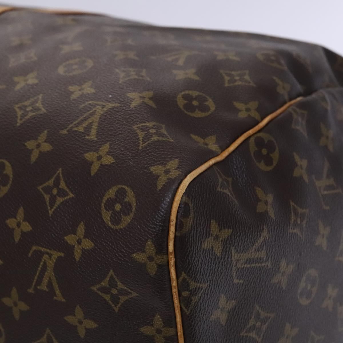 Louis Vuitton Keepall Monogram Canvas Brown Canvas Travel Bag Bag (Pre-Owned)